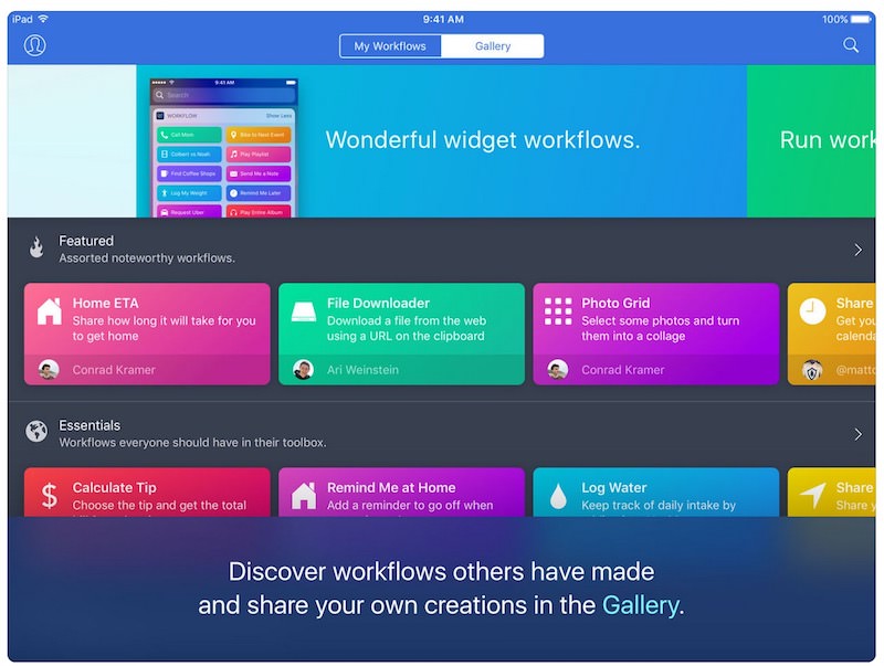 workflow-ipad-app